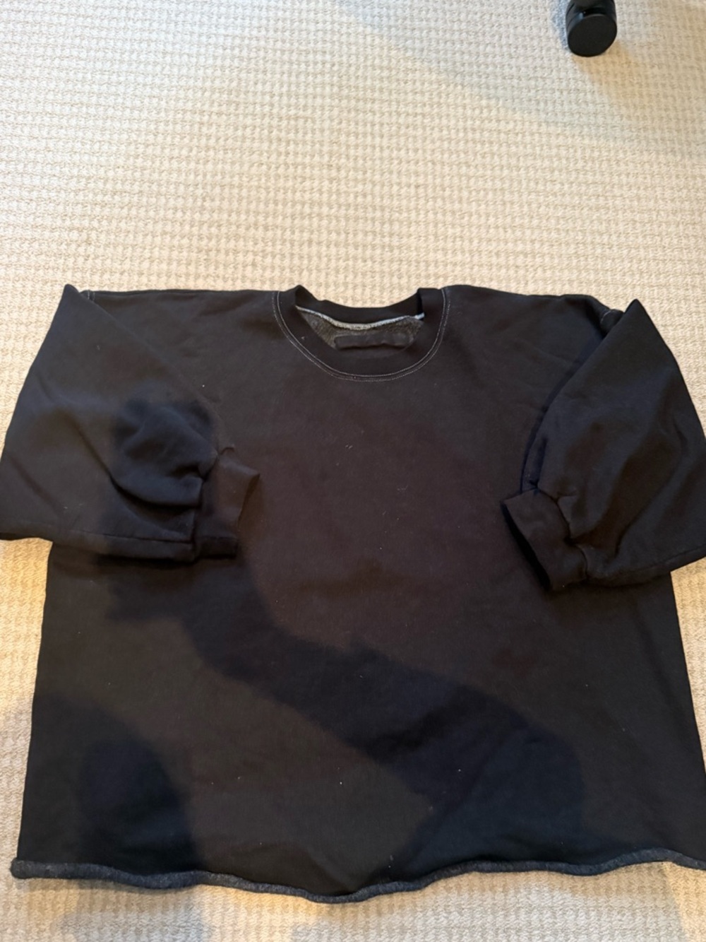 Rachel Comey Black Crewneck Sweatshirt